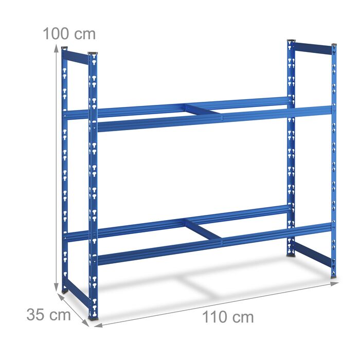 Стеляж для шин Relaxdays на 8 шин