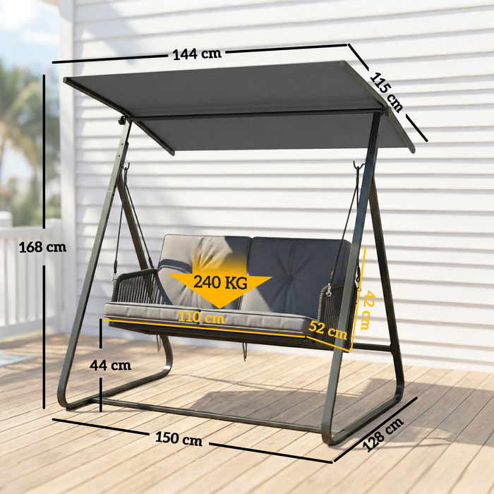 Гойдалка для саду 