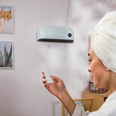 Електричний обігрівач Cecotec Ready Warm 5350 Power Box Ceramic Connected: 2000 Вт, LED-дисплей, Wi-Fi, пульт, 3 режими, осциляція, IP22, безпека