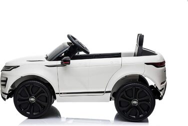 Дитячий електромобіль Range Rover Evoque 12V, ліцензійний, білий