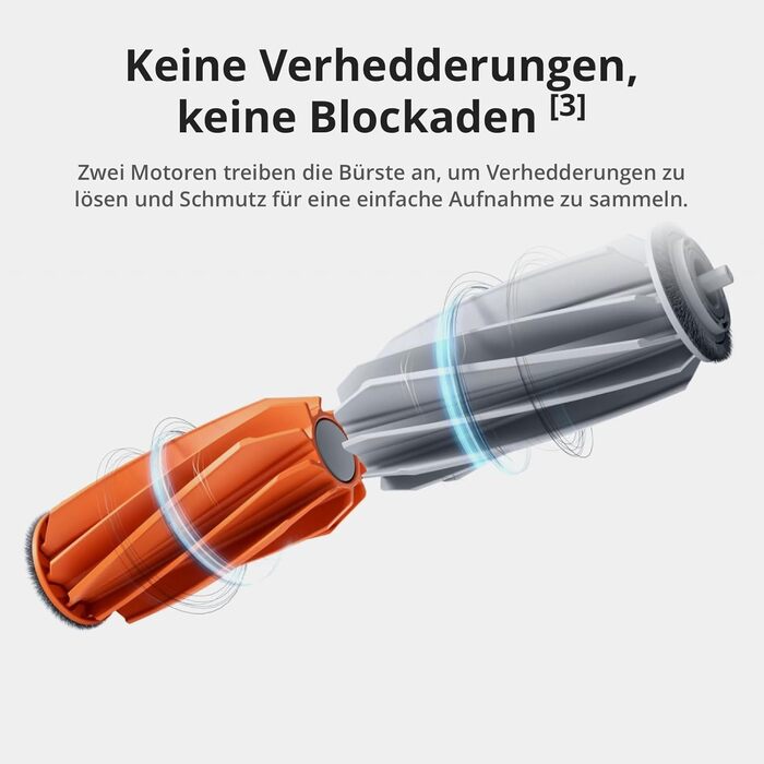 Робот-пилосос DJI Robo S з функцією миття підлоги, 25 000 Па потужність всмоктування, розпізнавання перешкод рівня дрона, два роботизовані руки, 200 днів без обслуговування, автоматичне очищення та сушіння моп-насадки DJI Robo S (версія з баком для води)