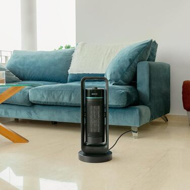 Обігрівач Cecotec ReadyWarm 10050 Top Ceramic Pro: керамічний, 2200 Вт, з осциляцією, 3 режими, світло, безпека