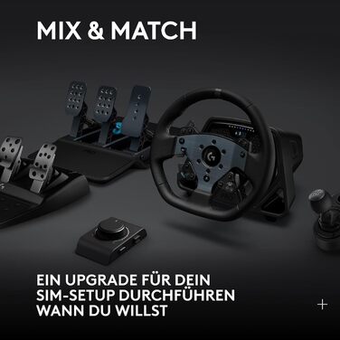 Logitech G29 Driving Force Racing Wheel – Ігровий кермо з Force Feedback для PS5, PS4, PC, Mac – Чорний