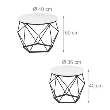 Набір журнальних столиків Relaxdays