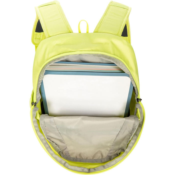 Рюкзак Tatonka City Pack 15л - Маленький, легкий денний рюкзак з перероблених матеріалів - Об'єм (15 літрів, Lime Curve)