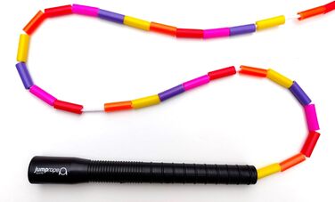 Професійне змагання зі стрибків зі скакалкою Намистина для вільного стилю - регульована довжина (довжина мотузки 3 м) (єдиноріг)