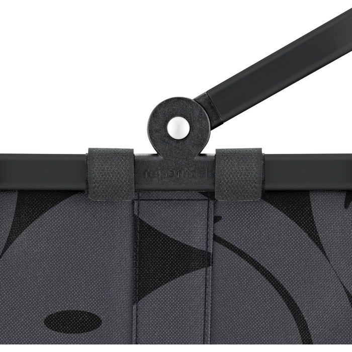 Сумка-шопер Reisenthel Carrybag XS сірого кольору (Smiley Grey) з практичною внутрішньою кишенею