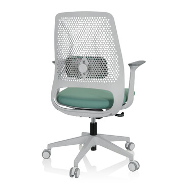 Офісне крісло PARFERIO W з тканини м'ятно-зеленого кольору hjh OFFICE