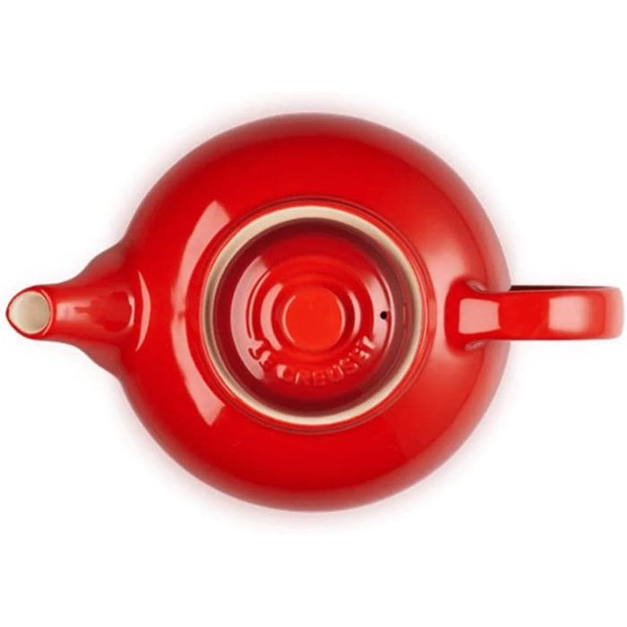Чайник Le Creuset Klassische з кераміки, 1,3 л, для 3-4 чашок (Червоний)