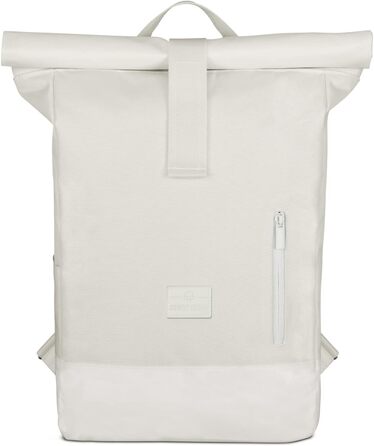 Рюкзак Johnny Urban для жінок і чоловіків білий - Robin Medium - ролтоп з відділенням для ноутбука для бізнес-велосипеда Uni - 15 л - екологічний - водовідштовхувальний кремовий білий