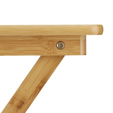 Розкладний столик Relaxdays з бамбука