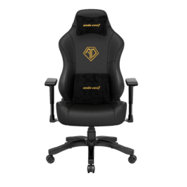 Крісло ігрове Anda Seat Phantom 3 Black/Gold Size L