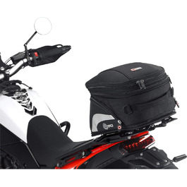 Мотоциклетна сумка Сумка для мотоцикла Сумка для хвоста ST07 Знімна 10-16 літрів для зберігання, унісекс, багатофункціональний, літній, нейлоновий, чорний