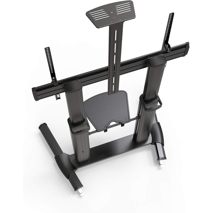 Підставка для телевізора Conecto TV Stand, регульована, поворотна, на колесах, 55-100 дюймів, чорна, модель LM-FS03G