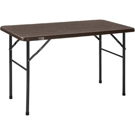 Кемпінговий стіл Набір пивних наметів Група сидінь Пластиковий кемпінговий стіл 120 см коричневий
