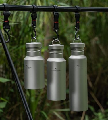 Фляга для води iBasingo Titan 750ml - Металева, для туризму, спорту та відпочинку