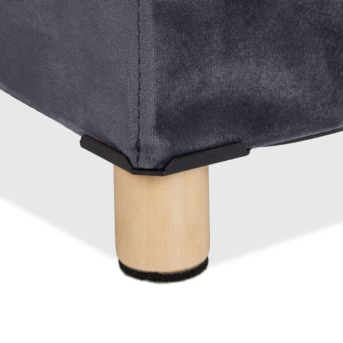 Зручний пуф Relaxdays з підспівателем