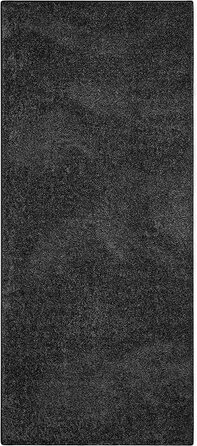 Килим для дому Carpet Studio 80х250 см чорний