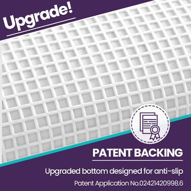 Килимок для ванної кімнати DEXI 61 x 92 см, антиковзаюча, миється, мікрофібра, вбираючий, бежевий