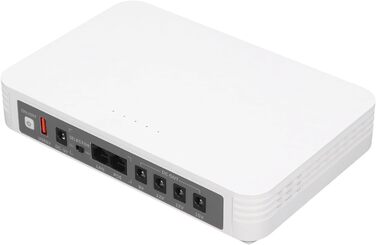 Mini UPS 8000mAh з голосовим підключенням, DC 5V 9V 12V POE 15V 24V, USB 5V 2A, захист від перенапруги, блок живлення для роутерів, модемів, камер (EU-штекер)