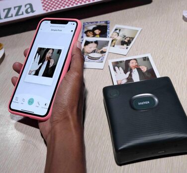 Друк фото з телефону INSTAX Square Link, колір Midnight Green