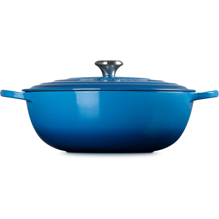 Каструля Le Creuset Signature з чавуну, 32 см, 4.1 л, для всіх плит (в т.ч. індукційних)