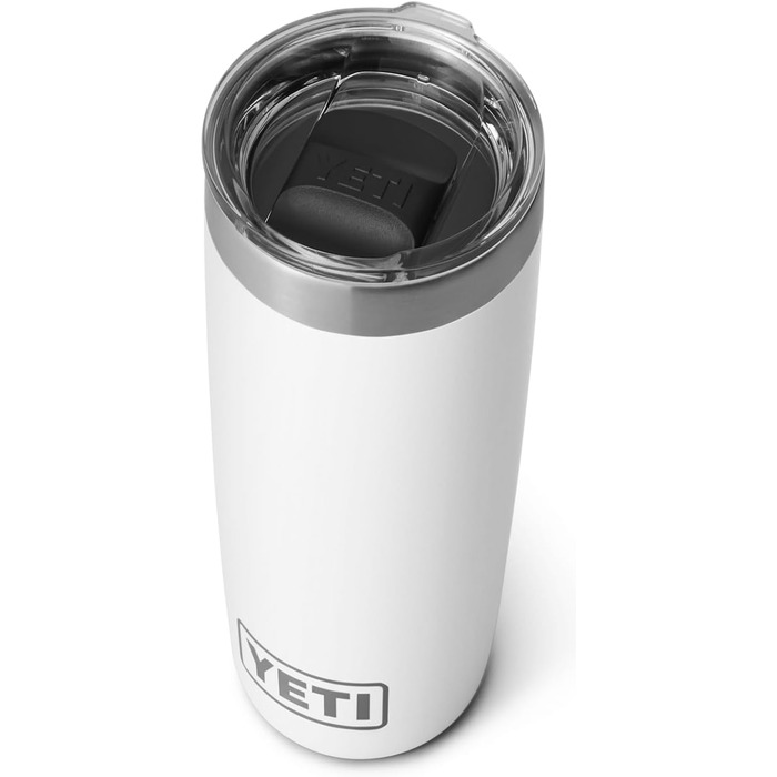 Термос YETI Rambler з кришкою MagSlider, білий, 10 oz (296 мл)