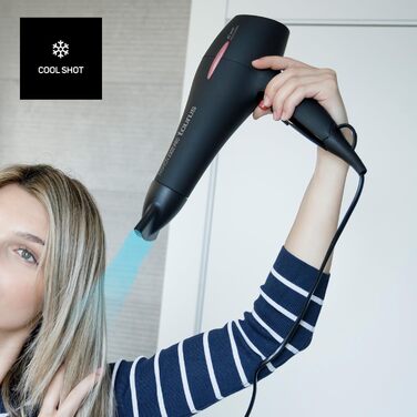 Професійний фен Taurus Fashion 2300 Pro: AC-двигун, 2200 Вт, 3 температурні режими, холодний струмінь повітря