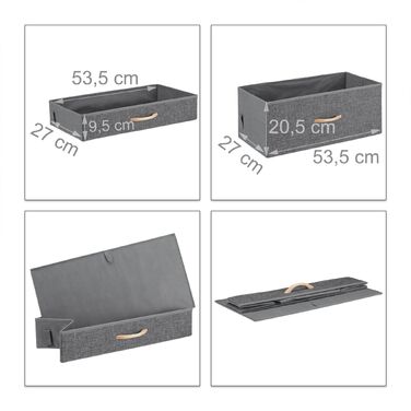 Шафа-тумбочка Relaxdays на колесах