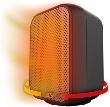 Обідній нагрівач Cecotec ReadyWarm 1500 Max Ceramic Rotate - керамічний, 1500 Вт, регульований термостат, 3 режими, 15 м²