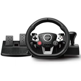 Ігровий кермо VooFun Racing Wheel для PC/PS4/Switch/PS3/Xbox One/Xbox 360 з педалями, 270°, чорний