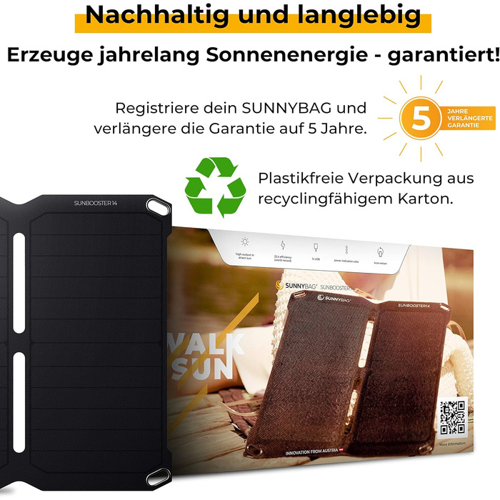 Сонячна панель SUNBOOSTER 28 Портативний сонячний зарядний пристрій на 28 Вт Складний, ефективний, водонепроникний 2 USB-виходи Заряджайте мобільний телефон, планшет, павербанк у дорозі Для активного відпочинку, піших прогулянок, кемпінгу, подорожей (SUNB