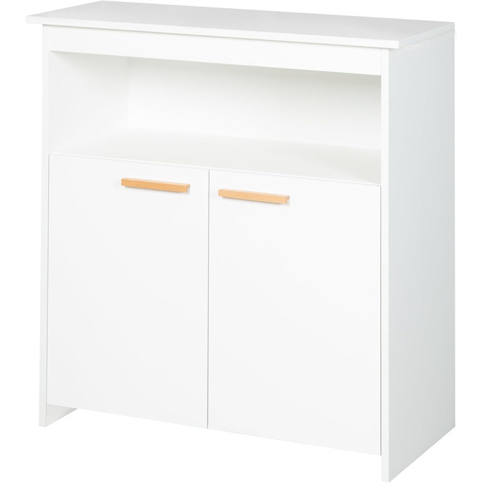 Комод-пеленальник Roba 'Антон' білий, з пеленальним столиком, 2 дверцята та 1 полиця, висота пеленального майданчика 90 см