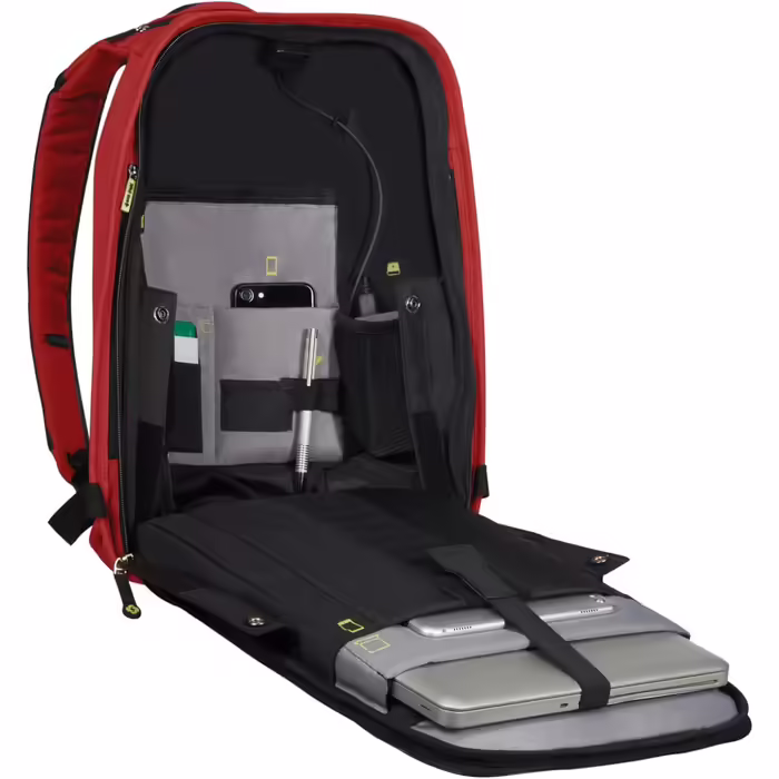 Рюкзак для ноутбука Samsonite Securipak 15.6'', 17 л, червоний (Garnet Red)