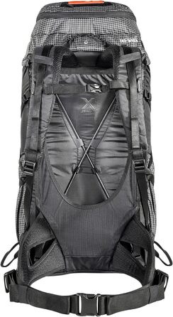 Туристичний рюкзак Tatonka Kings Peak 45л RECCO - Надлегкий туристичний рюкзак з вентиляцією спини та аварійним відбивачем Recco - об'єм (45 літрів, чорний)