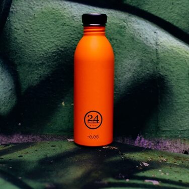 Пляшка для пиття (500 мл, повністю оранжевого кольору), 24bottles Urban