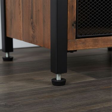 Relaxdays: Промисловий приліжкові столи з шухлядою та полицею