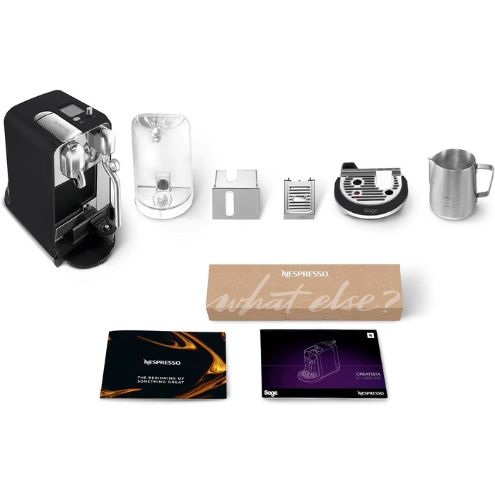 Кавомашина капсульна Nespresso Creatista Plus SNE800 від Sage, матова чорна