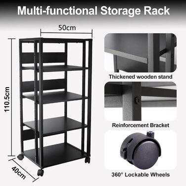Стильна полиця-організатор для медіа та ігор Houcheyai