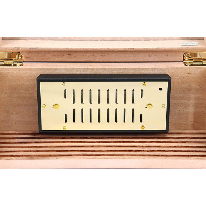 Хьюмідор Torino Cedro-коробка для сигар класу люкс з гігрометром для волосся, ідеально підходить для зберігання сигар, дерева - на строк до