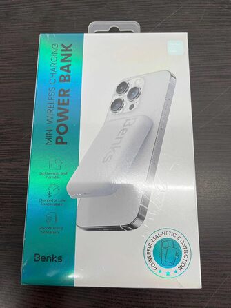 Магнітний, сумісний з iPhone 15/14/13/12, USB-C, синій, 6000mAh