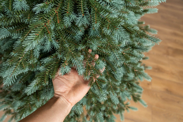 Ялинка штучна 'Аляска' Зелено-Блакитна 1,50 м