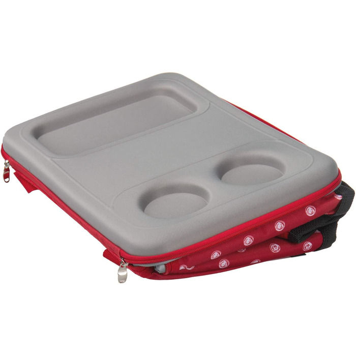 Сумка-холодильник anndora 40-літрова ізольована сумка Сумка для пікніка (XL Червоний білий в горошок)