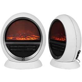 Тепловентилятор Камін білий 1500W
