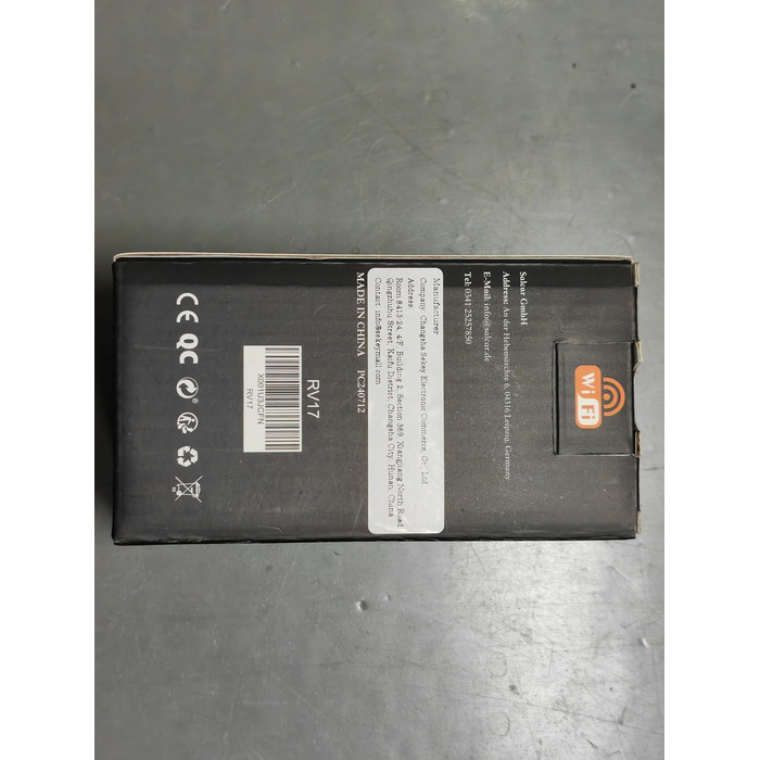 Розумний термостат для радіатора SALCAR TRV801W WiFi LCD, сумісний з Alexa та Google Home, Tuya Smart, без шлюзу