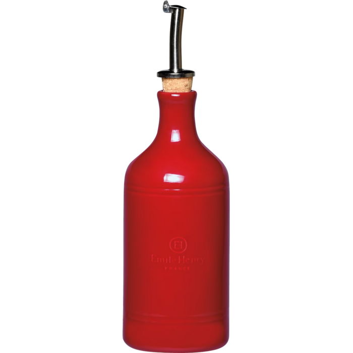 Пляшка для олії Emile Henry Kitchen Tools 0,4 л червона (340215), Червоний, 400
