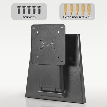 Підставка для монітора Wearson WS-03A2 – складний, низькопрофільний кріплення VESA 75x75/100x100 (чорний)