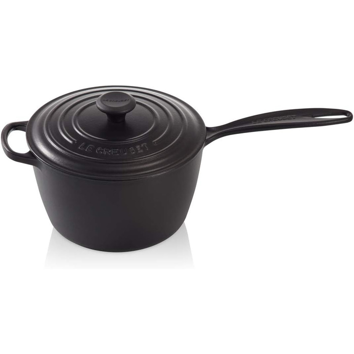 Каструля з нержавіючої сталі Le Creuset Signature, 1.8 л, для всіх типів плит (в т.ч. індукційних), з ручкою, з чавуну, 21181180902430