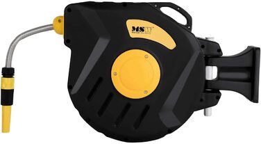 MSW Котушка для шланга PRO-W 20 (20 м) з автозмотуванням, 8 бар, пластиковий корпус