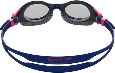 Універсальні плавальні окуляри для тріатлону Speedo Futura Biofuse Flexiseal Темно-синій / Фенікс червоний / деревне вугілля